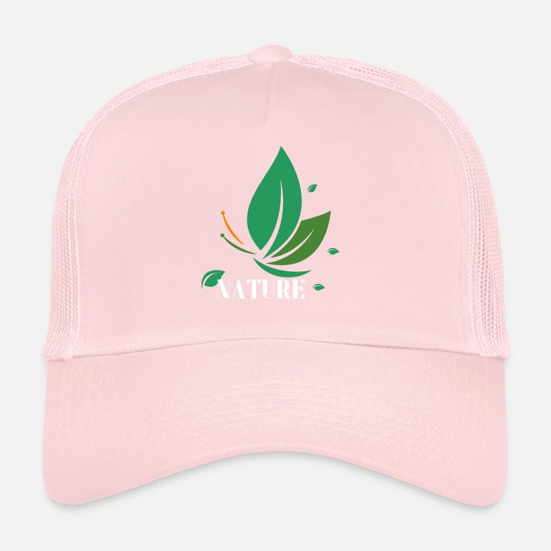 Nature Papillon Trucker Cap