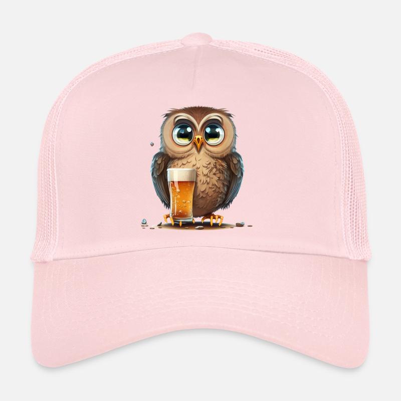 Chouette de bière sucrée Casquette trucker 