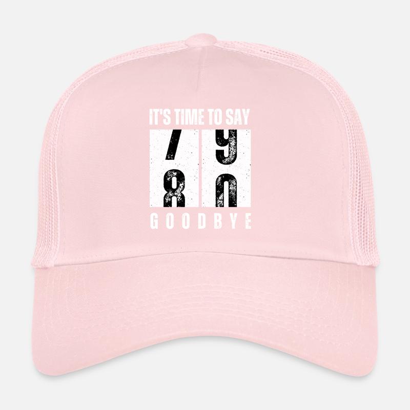 Unique design for 80th birthday Trucker Cap