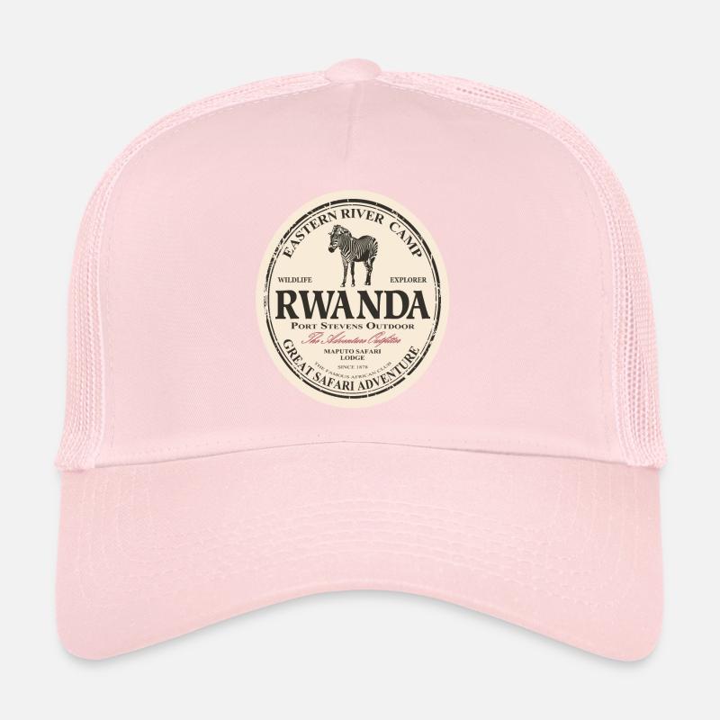 Rwanda - Zebra Trucker Cap