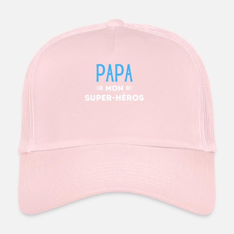 Papa mon super héros Casquette trucker 