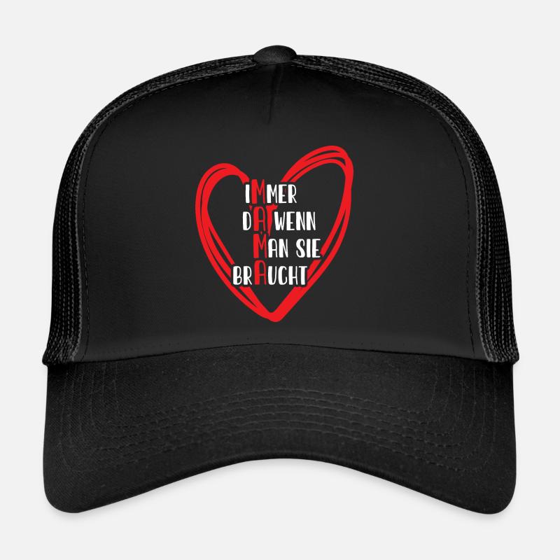 Mama Immer da wenn man sie Braucht Muttertag 2023 Trucker Cap