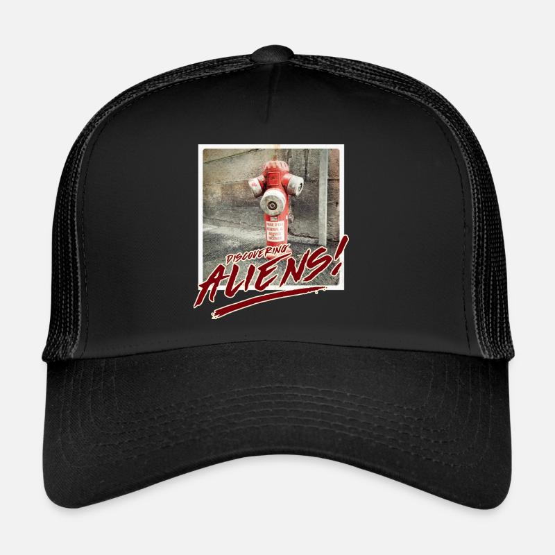 Aliens 19 - Trucker Cap - Schwarz/Schwarz
