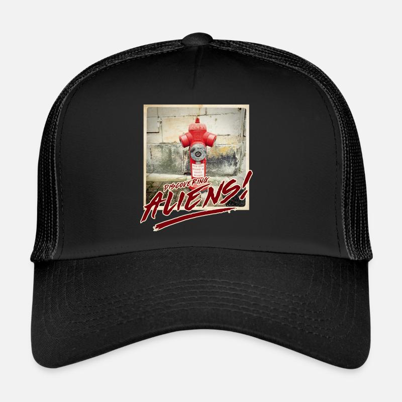 Aliens 18 - Trucker Cap - black/black