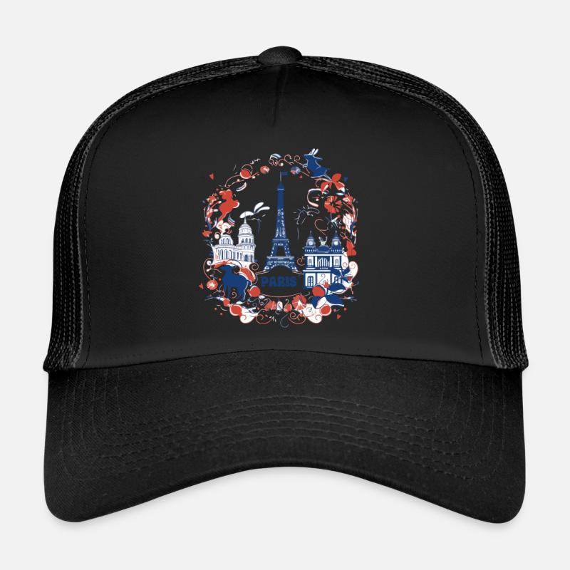 PARIS capitale Casquette trucker 