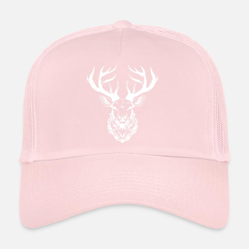 Deer Head Trucker Cap