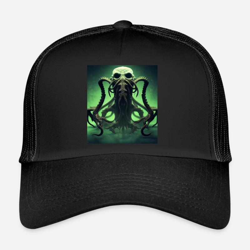 Alien meets Cthulhu on steroids Trucker Cap