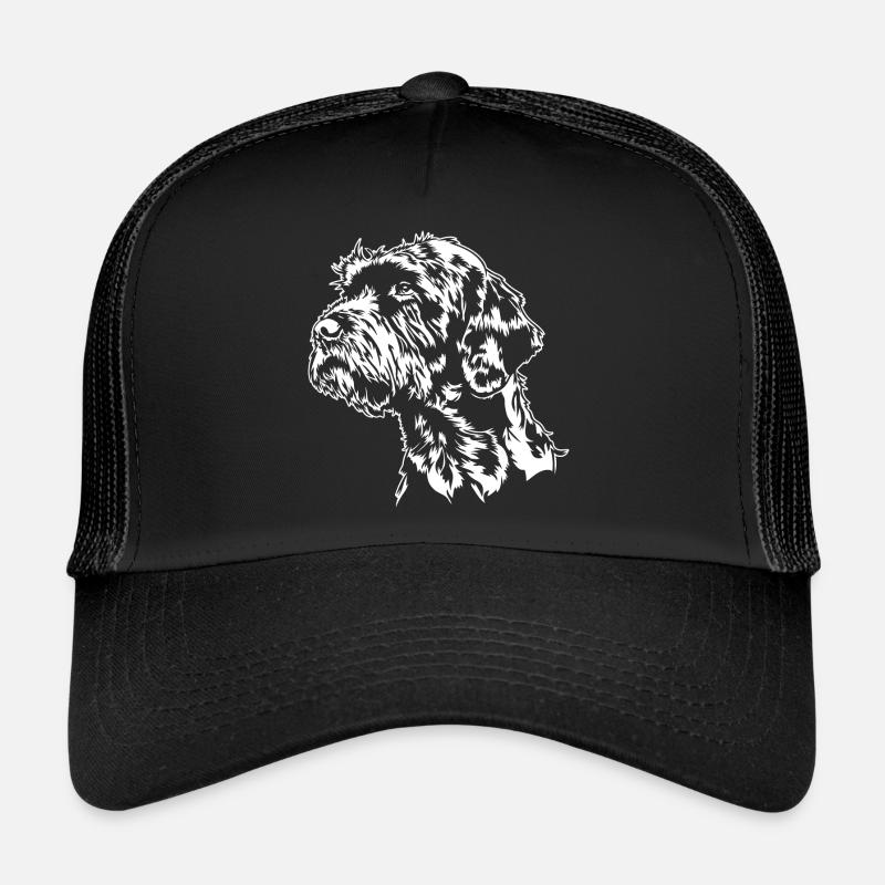 Cesky Fousek Portrait Jagdhunde Hunde Wilsigns Trucker Cap