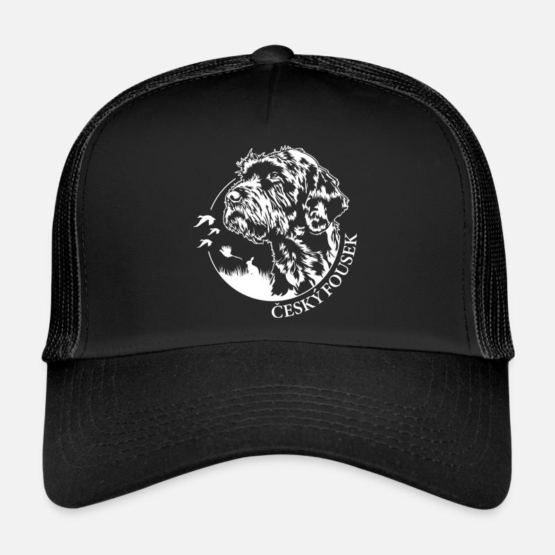 Cesky Fousek Portrait Jagdhunde Hunde Wilsigns Trucker Cap