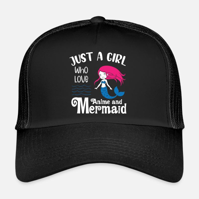 juste une fille qui aime la sirène Casquette trucker 