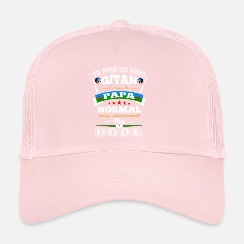 Papa Gitan, Cadeau Père Manouche Casquette trucker 