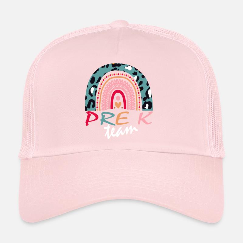 Boho Kindergarten Squad Gift Trucker Cap