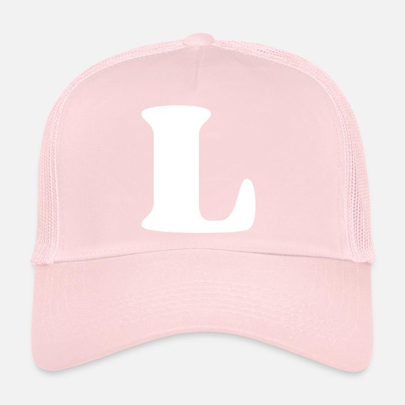 Buchstabe l Trucker Cap