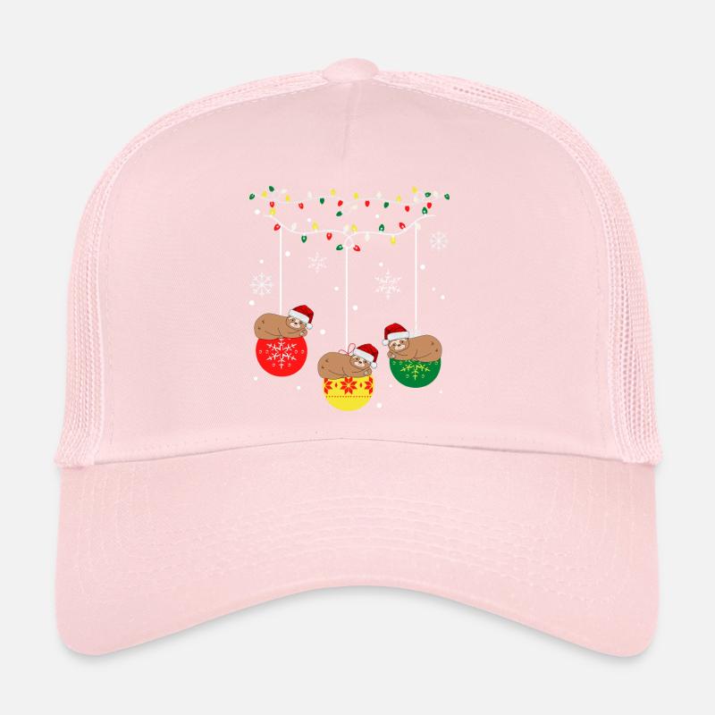 Christmas sloth Trucker Cap