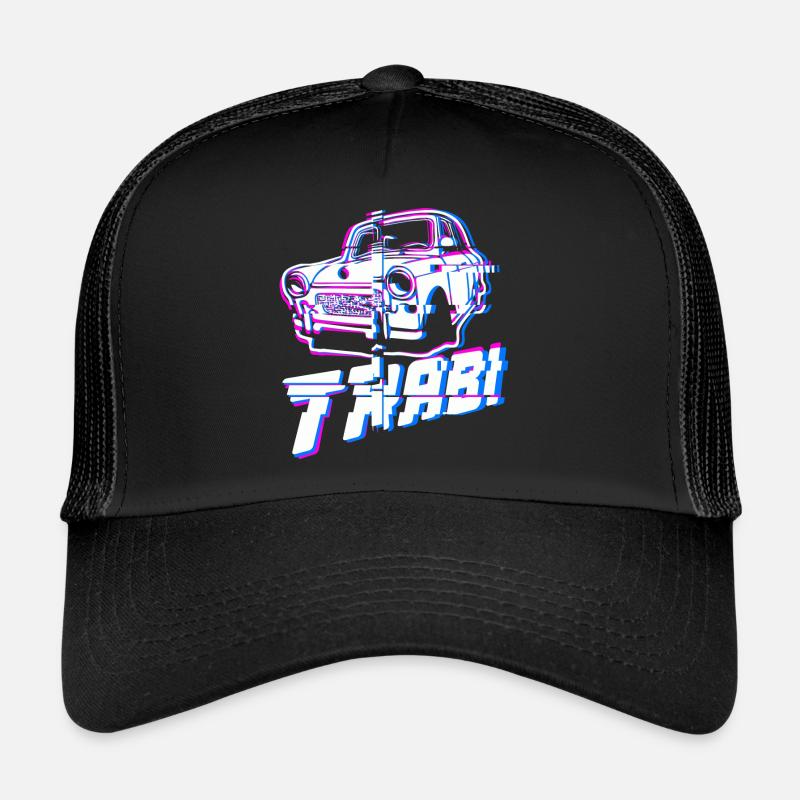 Trabi P601 Retro Nostalgie Glitch Trucker Cap