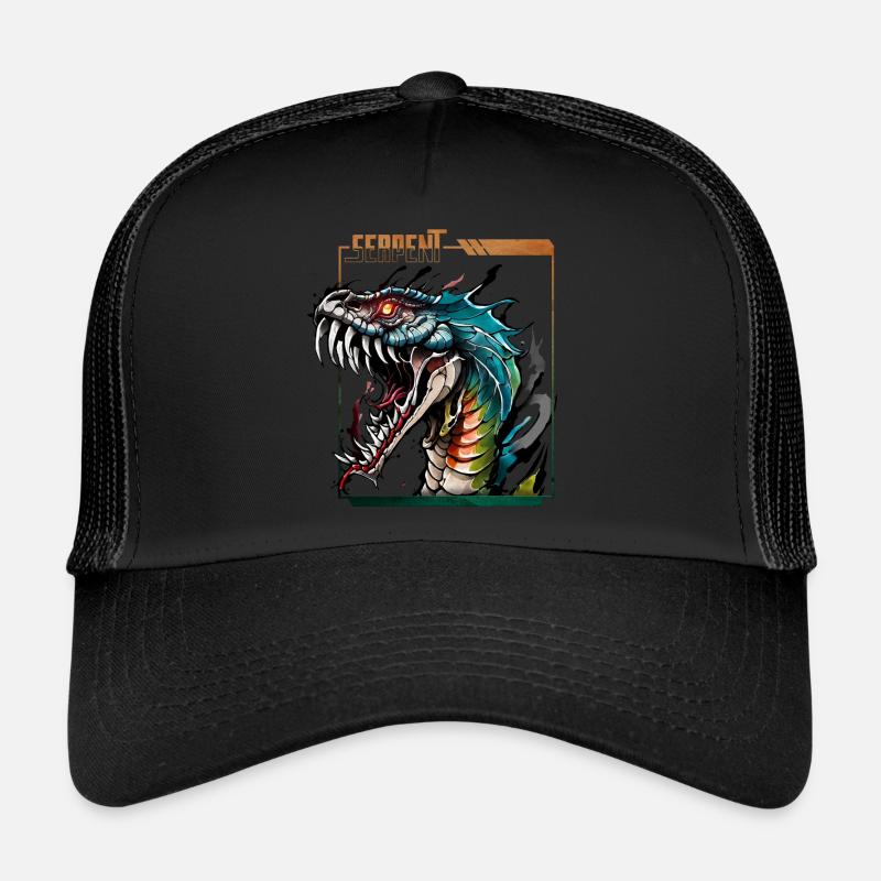 Serpent mystique : libérez la bête intérieure Casquette trucker 