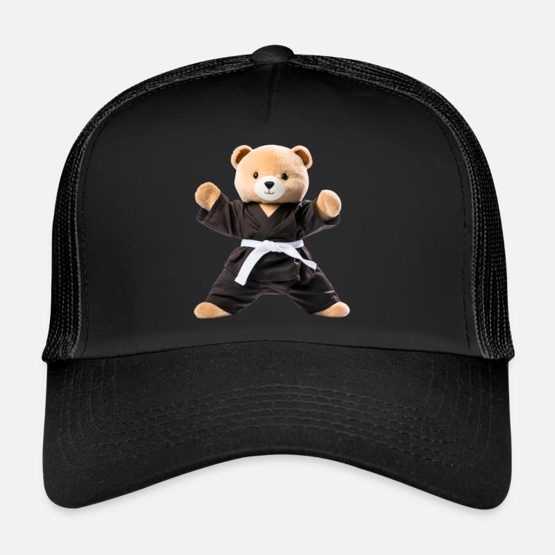 Karate Bear Trucker Cap