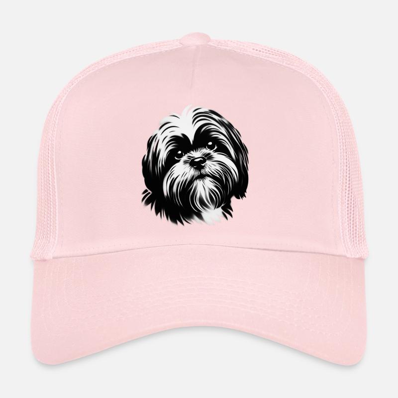 Visage de chien ami fidèle Casquette trucker 