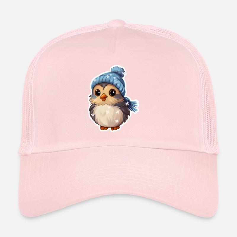 Oiseau d’hiver Casquette trucker 