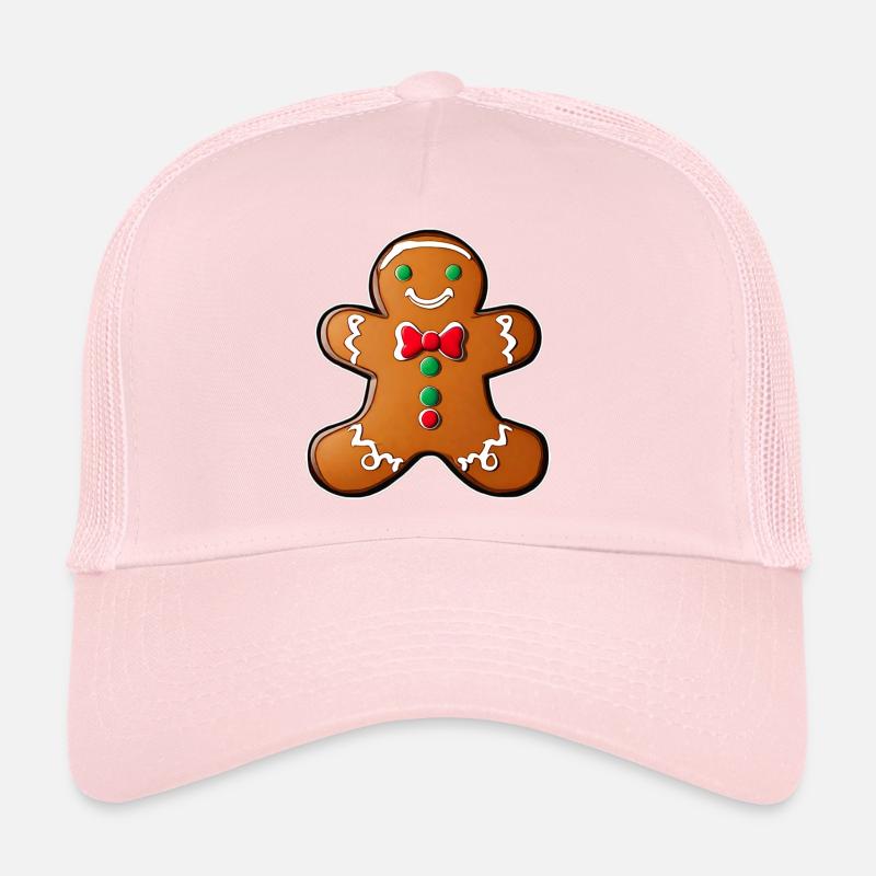 Cute gingerbread man Trucker Cap