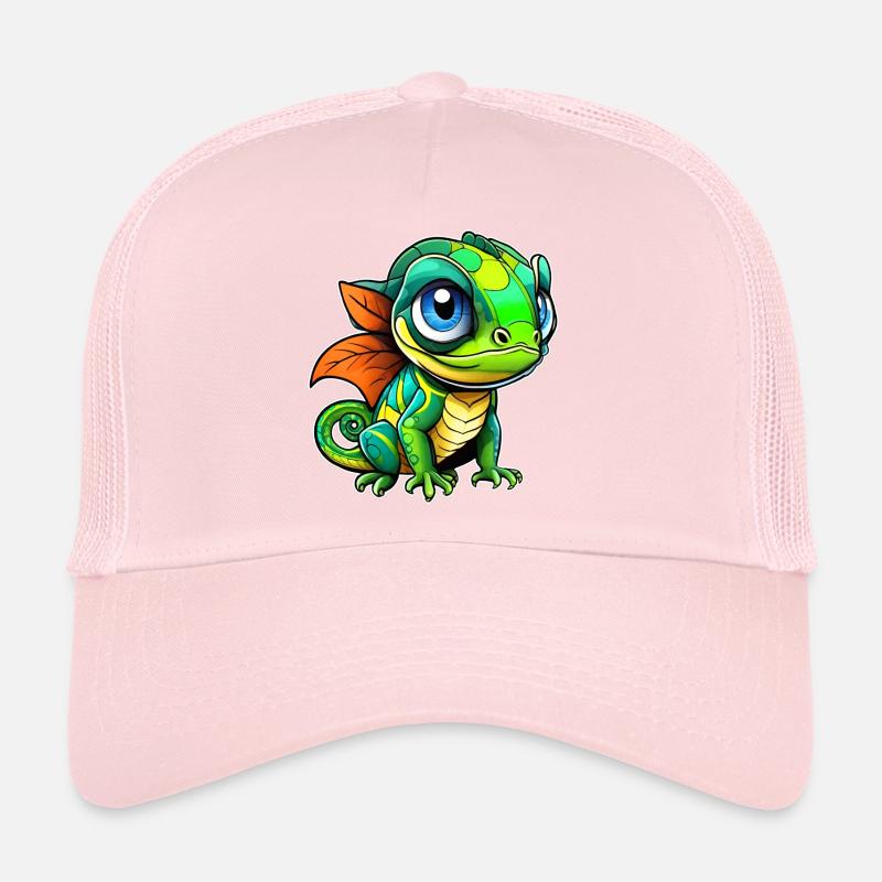 Cute little lizard Trucker Cap