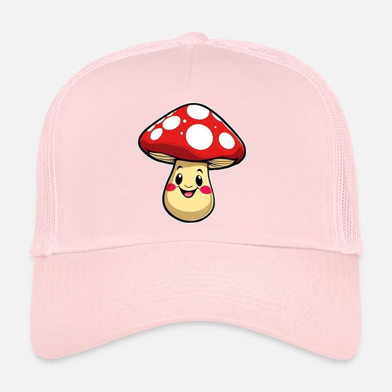 Funny little toadstool Trucker Cap