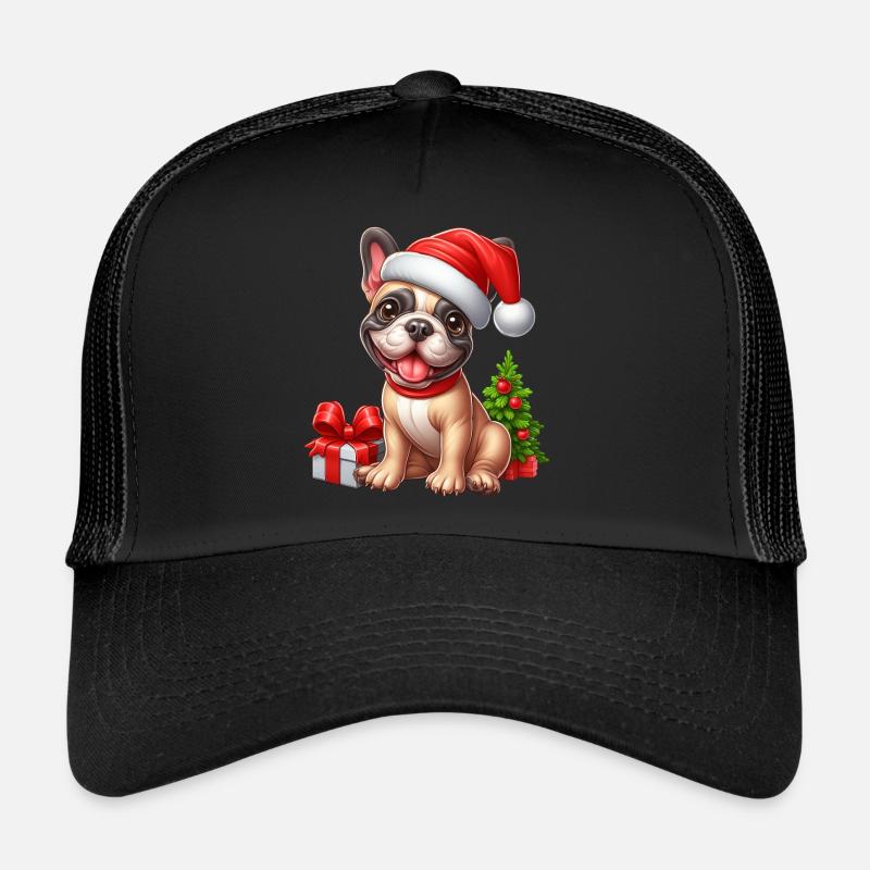 Cadeaux de bouledogue français Casquette trucker 