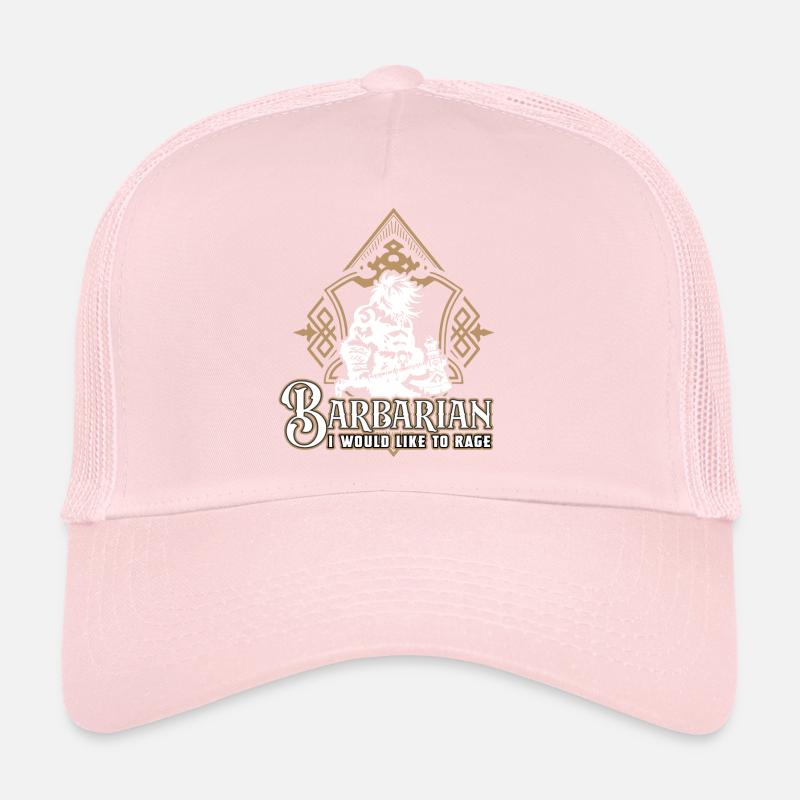 Barbarian class emblem RPG game Trucker Cap