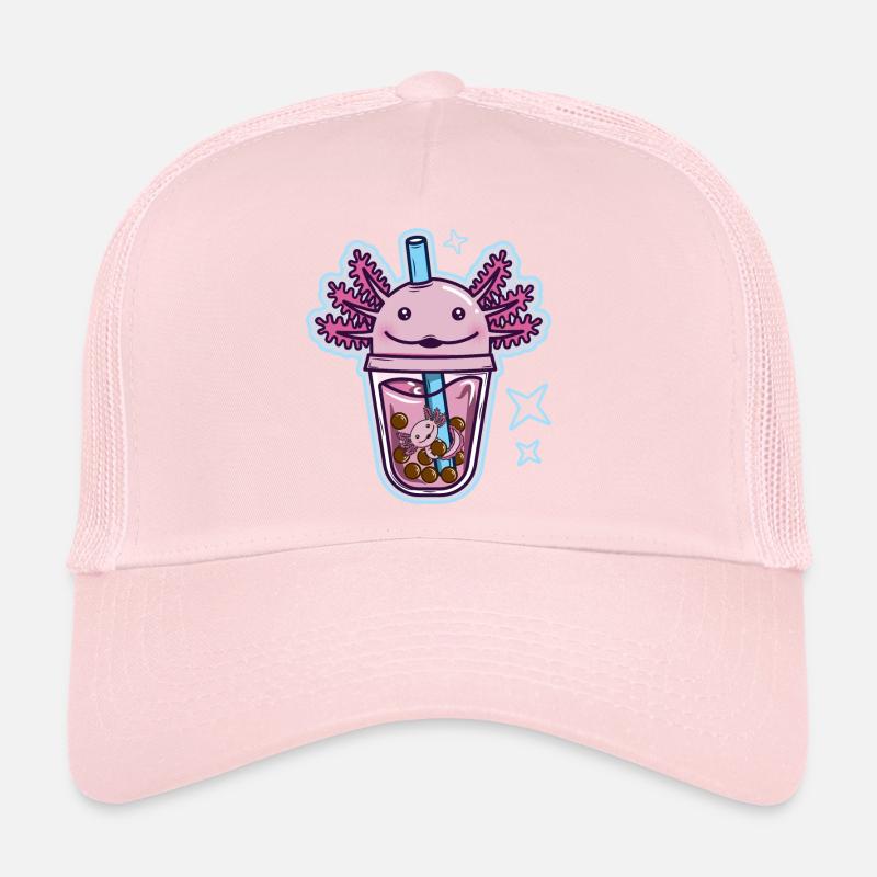 Axolotl Bubble Tee Trucker Cap