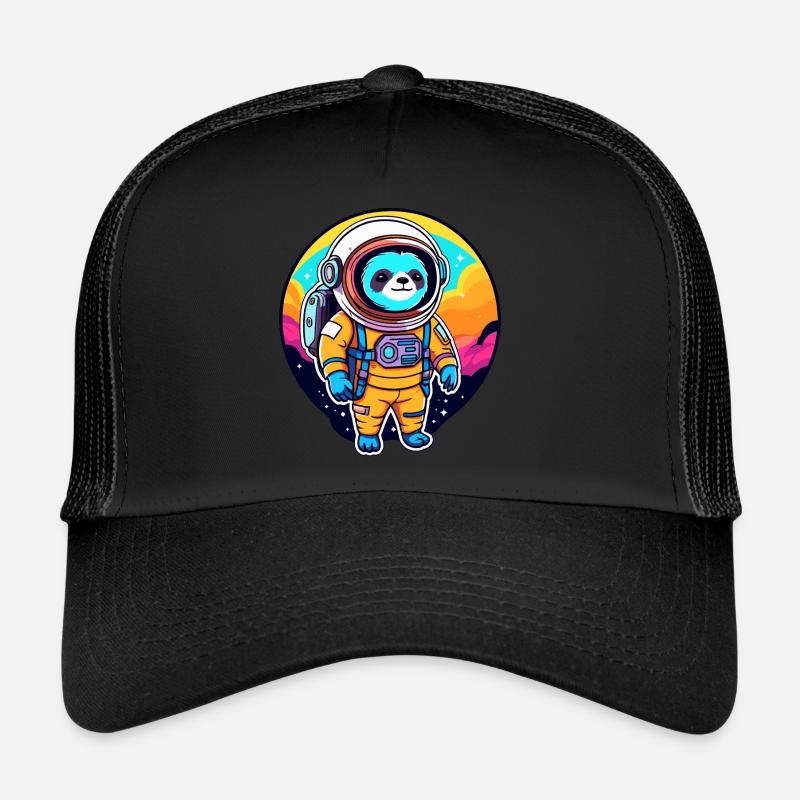 Faultier Astronaut Illustration Trucker Cap