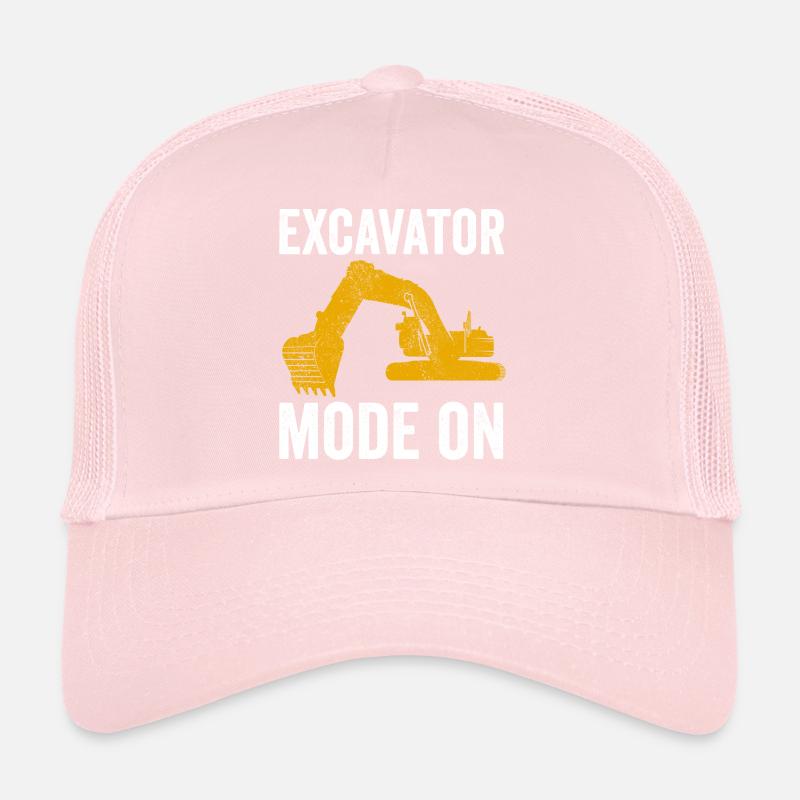 Baggerfahrer Bauarbeiter Bagger Trucker Cap