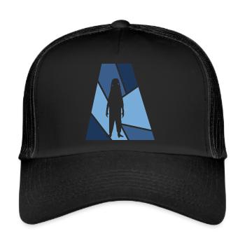 Cryptozoology Cryptozoology Mythical Beast - Trucker Cap - black/black - Front