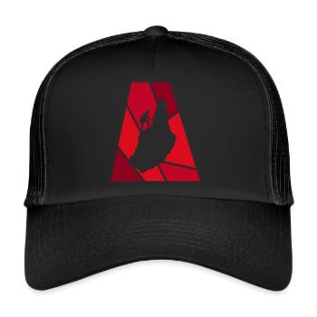Climbing Climbing Mountain - Trucker Cap - black/black - Front