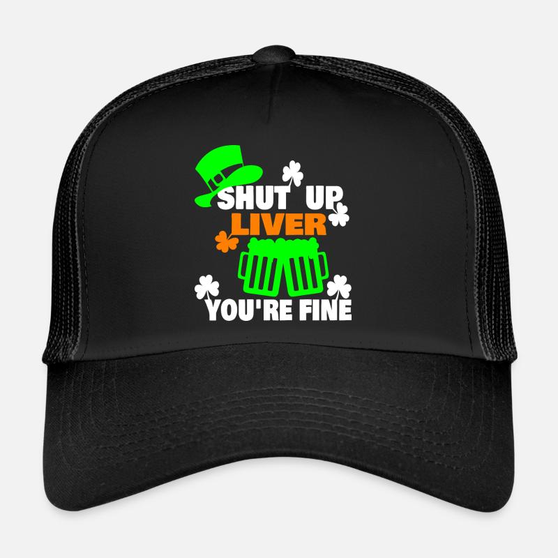 St. Patrick's Day lustiges, einzigartiges Design Trucker Cap