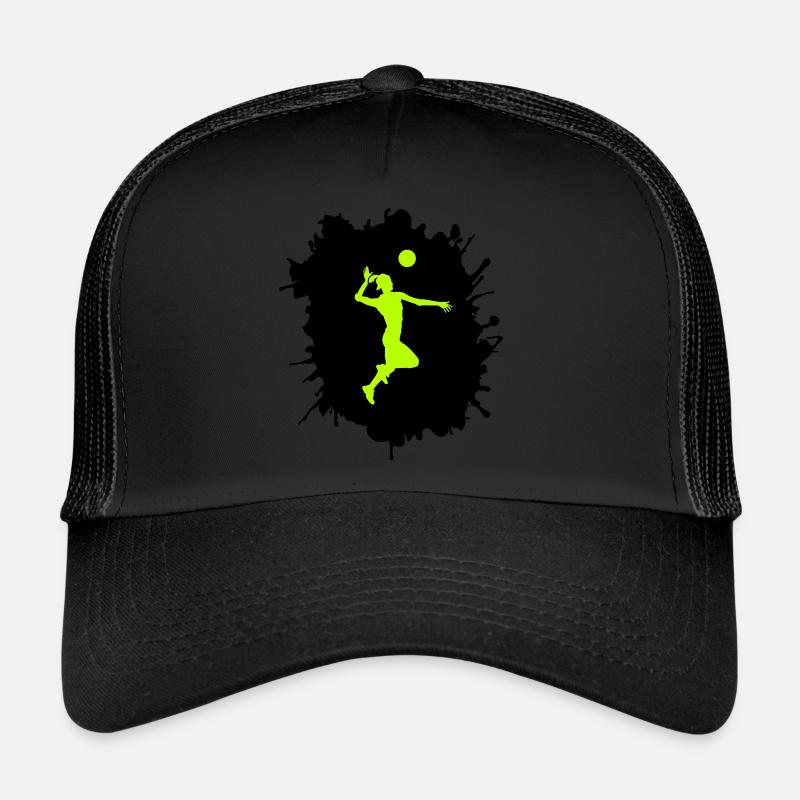 Handball Blobs Trucker Cap