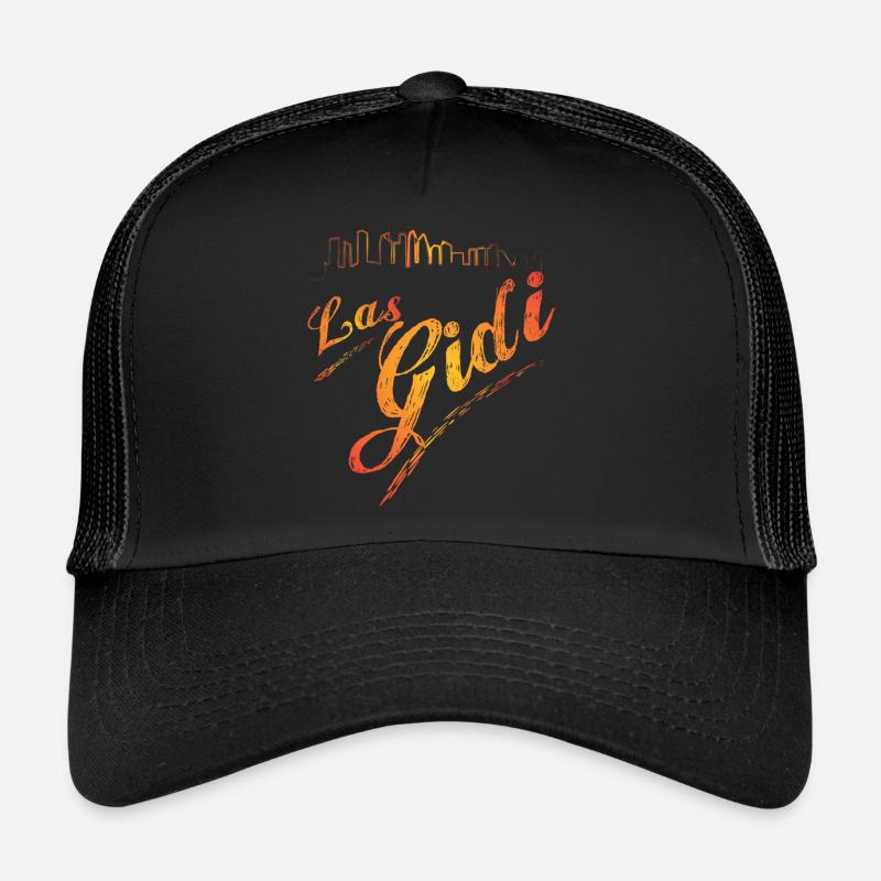 Lasgidi - a slang for Lagos - Trucker Cap - black/black