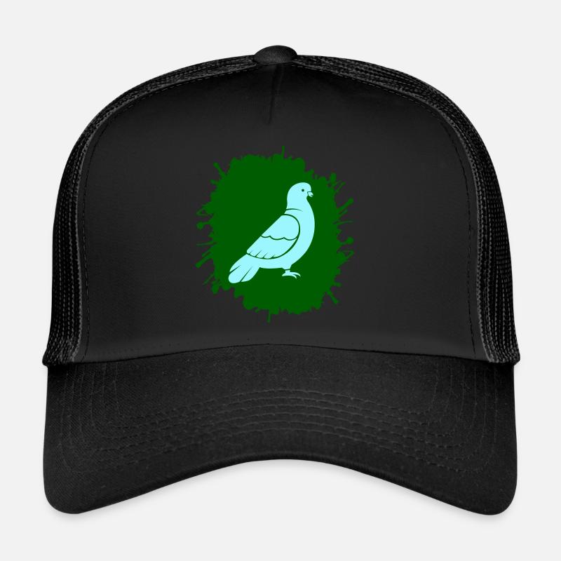 Colombe éclaboussée Casquette trucker 