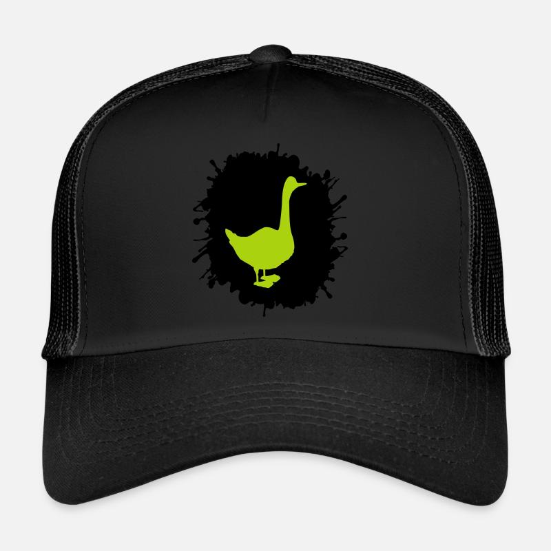 Goose Splatter Trucker Cap