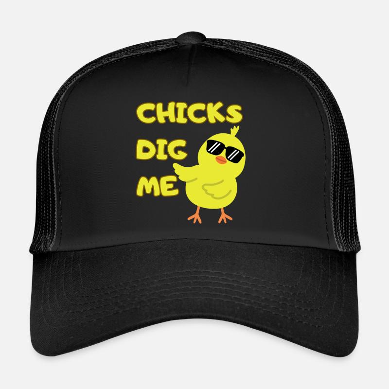 Chicks Dig Me Trucker Cap