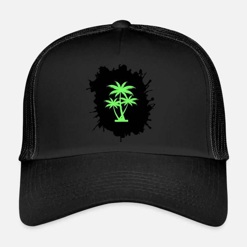 palmen klecks Trucker Cap