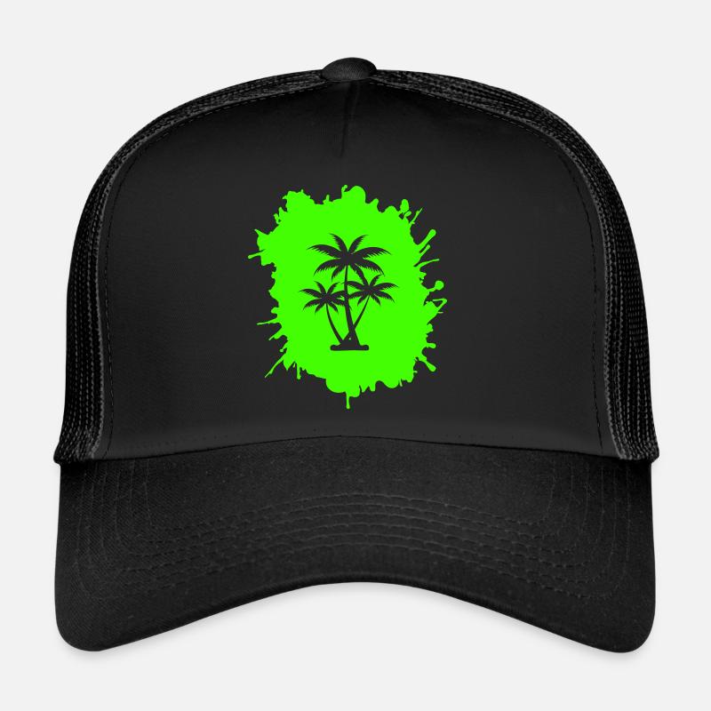palmen klecks Trucker Cap