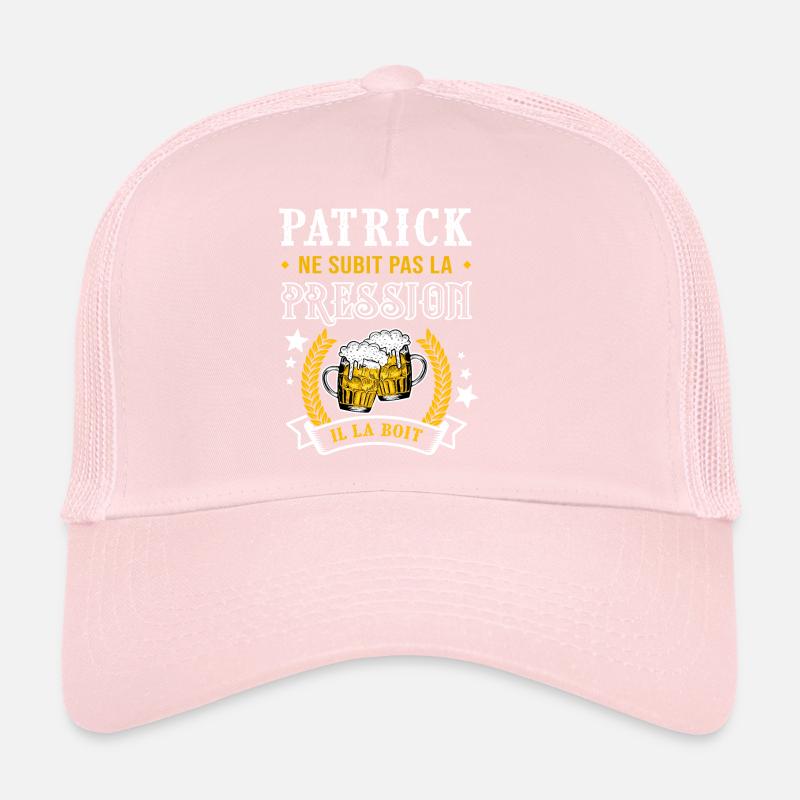 Patrick et bière patrick cadeau patrick fête Casquette trucker 