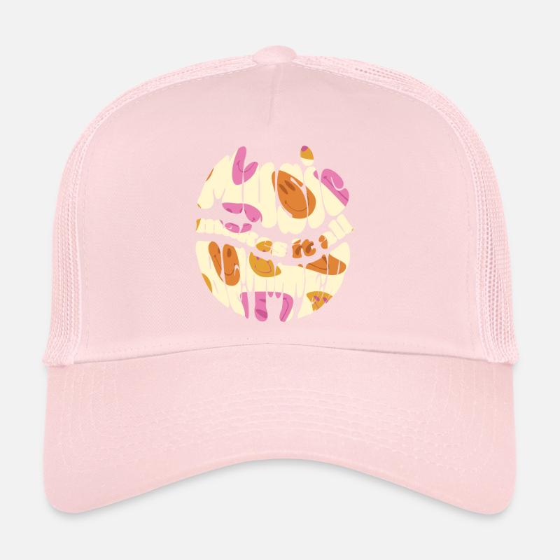 Music makes it all better - 70s Style Trucker Cap