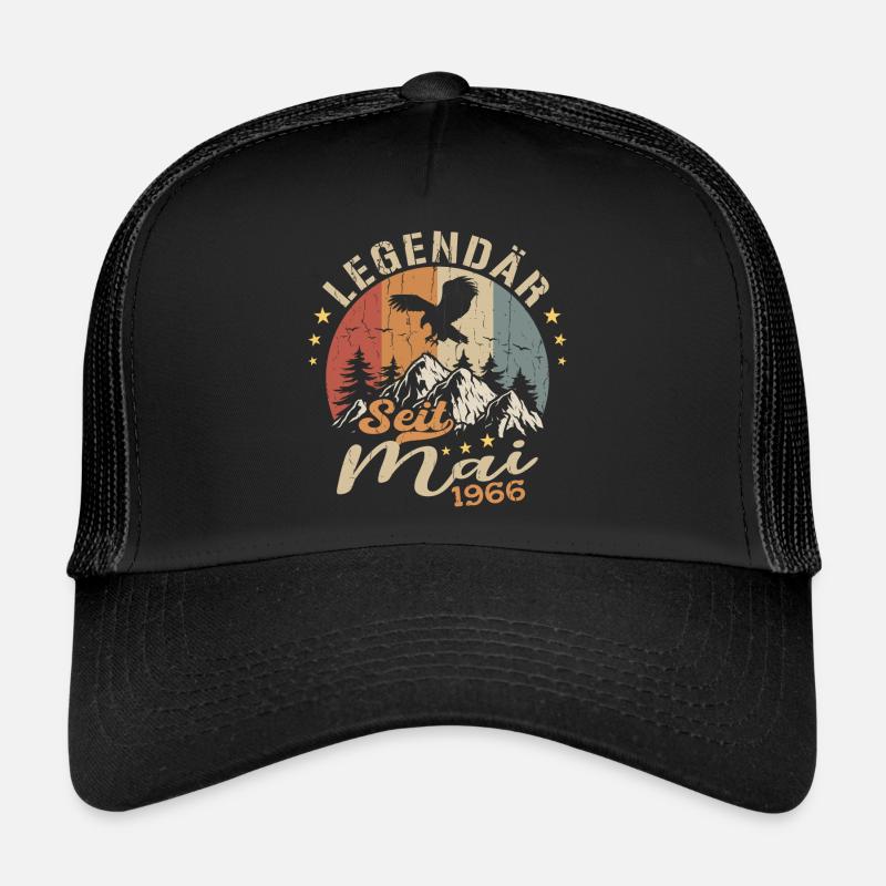 Mai 1966 Né en mai 1966 Jubilé Casquette trucker 