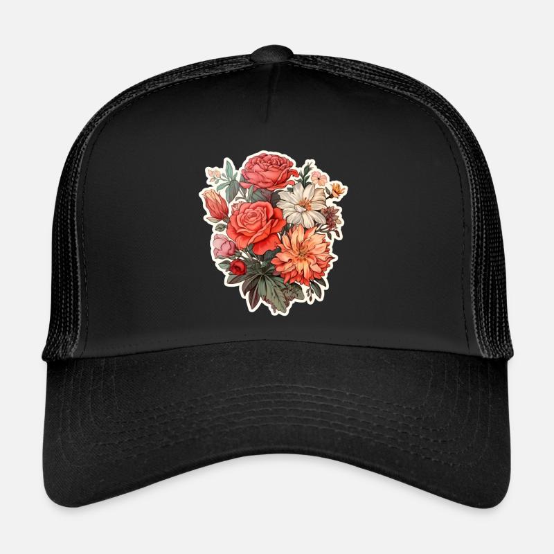 Blumenstrauß Trucker Cap