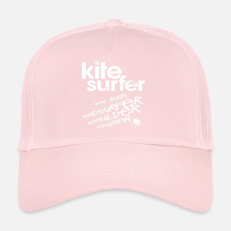Kitesurfer vs Windsurfer Trucker Cap