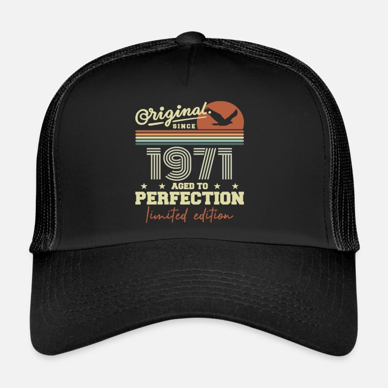 Original 1971 Geburtstagsgeschenk 1945 Retro 1971 Trucker Cap