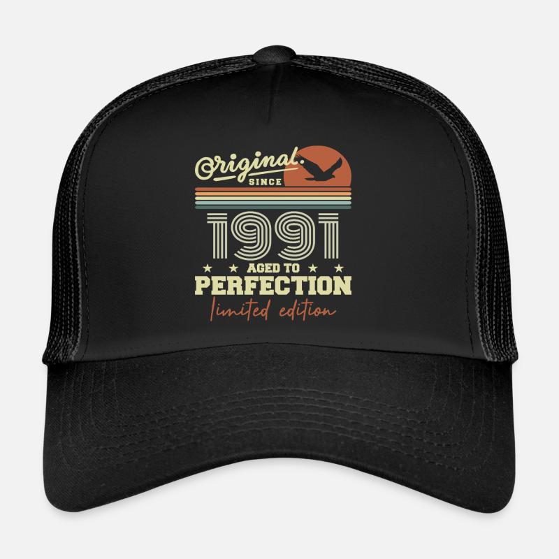 Original 1991 Geburtstagsgeschenk 1991 Retro 1991 Trucker Cap