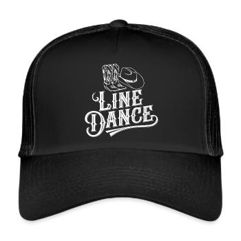 Formation de groupe de danse en ligne My Dance Sport - Casquette trucker  - noir/noir - Devant