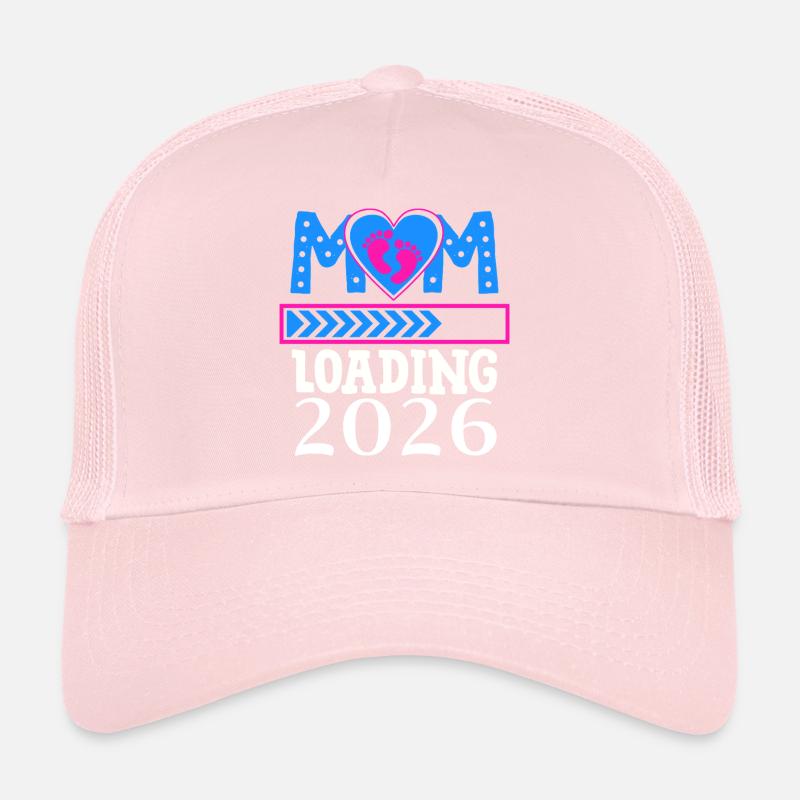Mom Loading 2026 Werdende Mutter Trucker Cap